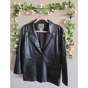Vintage Leather Jacket / Blazer
